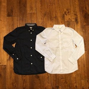 Boys H&M Dress Shirts (Lot of 2) Sz 10-11, NWT